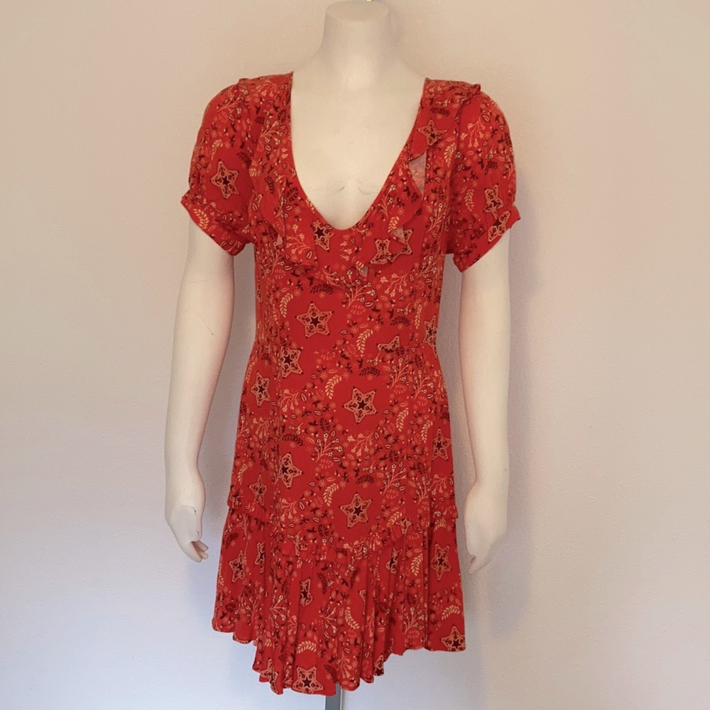 Spell & the Gypsy Celestial Red Dress Large